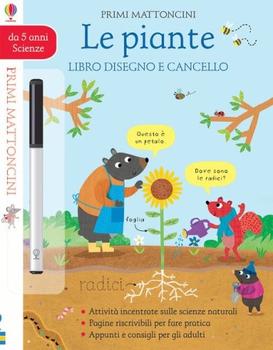 Le piante. Libro disegno e cancello