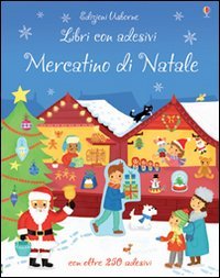 Mercatino di Natale. Con adesivi