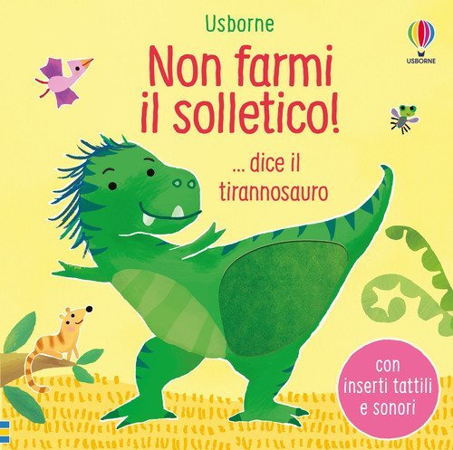 Non farmi il solletico! ...dice il tirannosauro