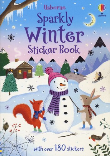 Sparkly winter sticker book