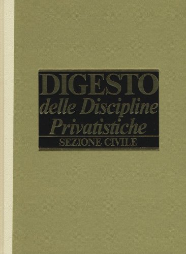 Digesto delle discipline privatistiche. Sezione civile. Aggiornamento