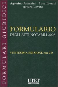 Formulario degli atti notarili 2008