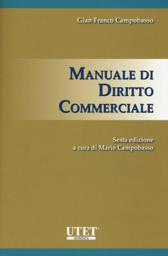 Manuale di diritto commerciale