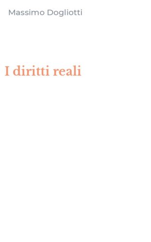 I diritti reali