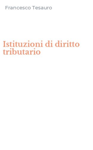 Istituzioni di diritto tributario