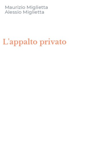 L'appalto privato