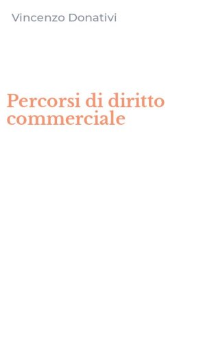 Percorsi di diritto commerciale
