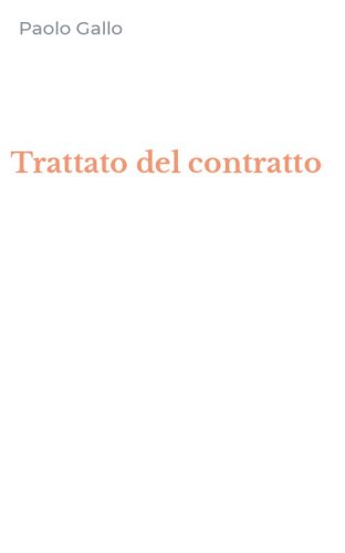 Trattato del contratto