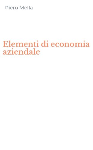 Elementi di economia aziendale