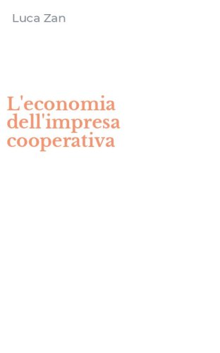 L'economia dell'impresa cooperativa