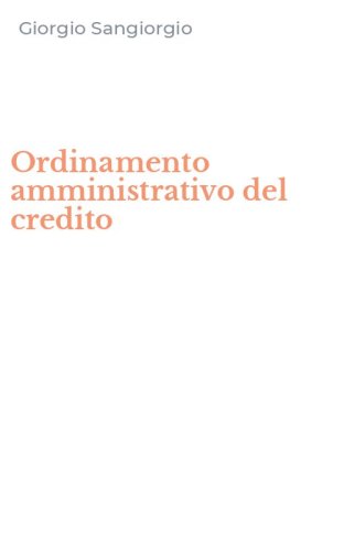 Ordinamento amministrativo del credito
