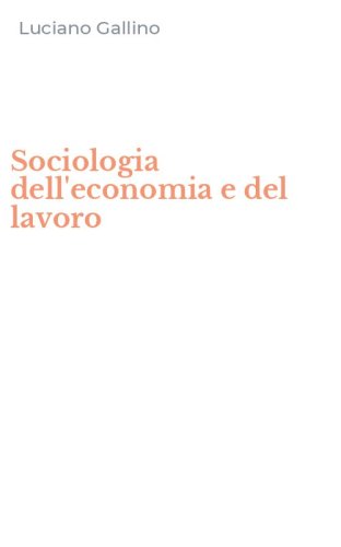 Sociologia dell'economia e del lavoro