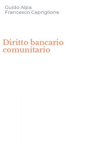 Diritto bancario comunitario