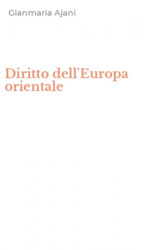 Diritto dell'Europa orientale