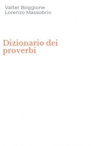 Dizionario dei proverbi