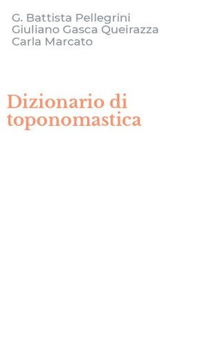 Dizionario di toponomastica