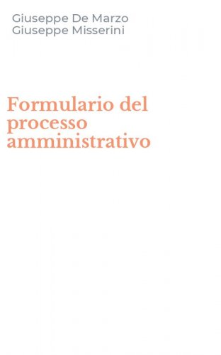 Formulario del processo amministrativo