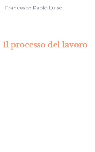 Il processo del lavoro