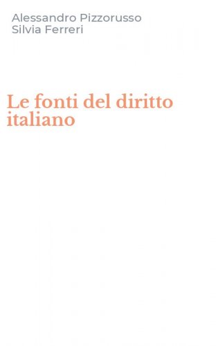 Le fonti del diritto italiano