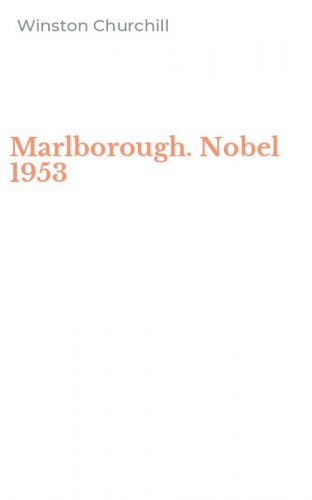 Marlborough. Nobel 1953