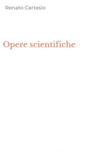Opere scientifiche