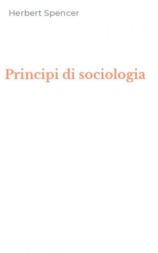 Principi di sociologia