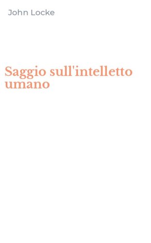 Saggio sull'intelletto umano