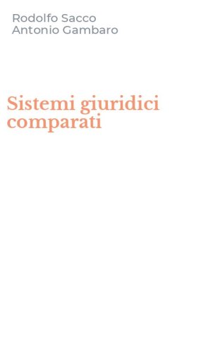 Sistemi giuridici comparati