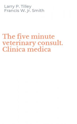 The five minute veterinary consult. Clinica medica
