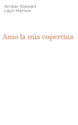 Amo la mia copertina