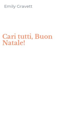 Cari tutti, Buon Natale!