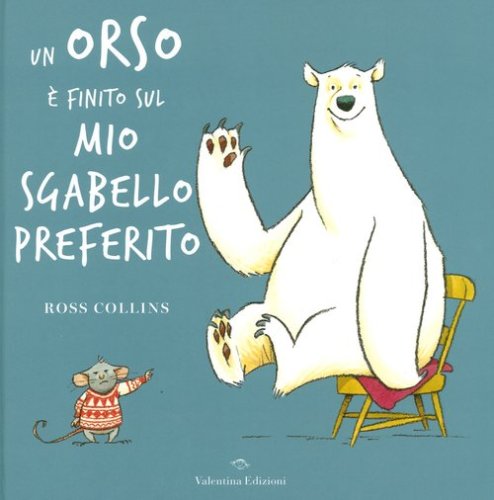 Un orso &egrave; finito sul mio sgabello preferito