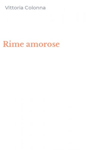 Rime amorose