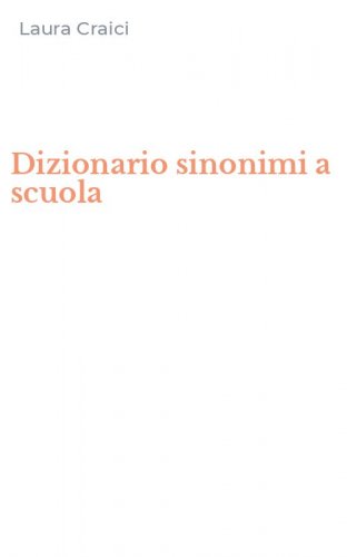 Dizionario sinonimi a scuola