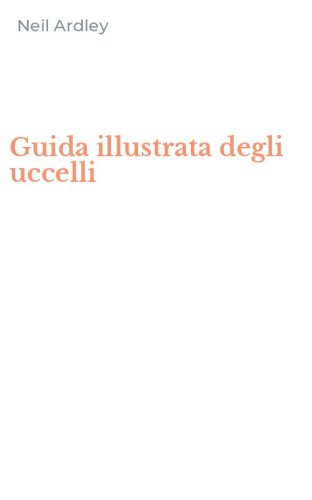 Guida illustrata degli uccelli