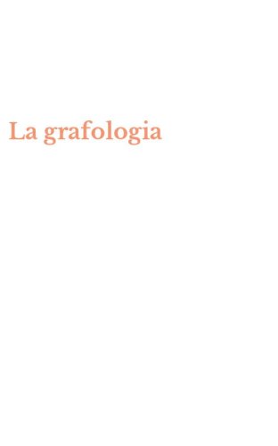 La grafologia
