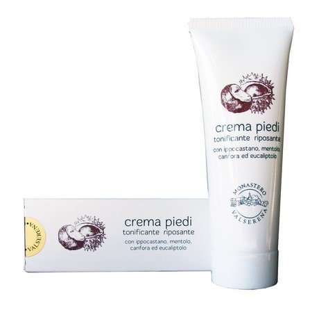 CREMA PER I PIEDI TONIFICANTE RIPOSANTE 75 ML - Con ippocastano, mentolo, canfora ed eucaliptolo