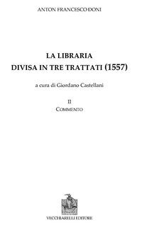La libraria divisa in tre trattati