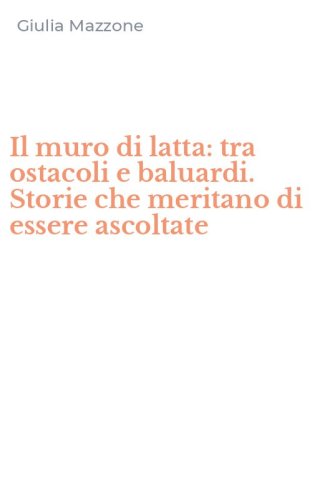 Il muro di latta: tra ostacoli e baluardi. Storie che meritano di essere ascoltate