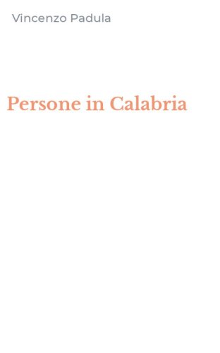 Persone in Calabria