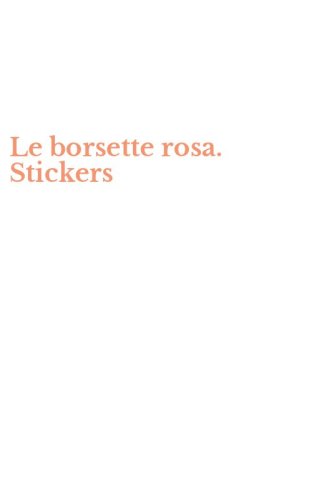Le borsette rosa. Stickers