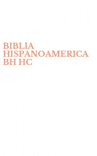 BIBLIA HISPANOAMERICA BH HC