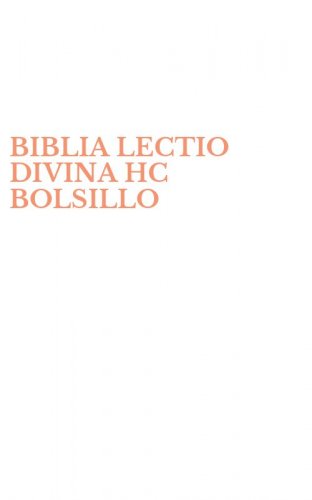 BIBLIA LECTIO DIVINA HC BOLSILLO