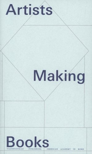 Artists making books
