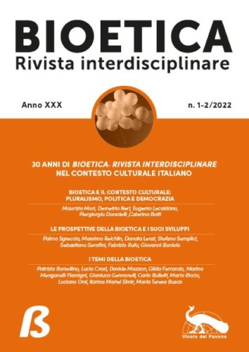 Bioetica. Rivista interdisciplinare