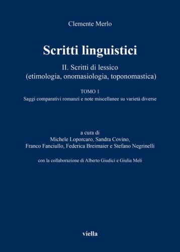 Scritti linguistici