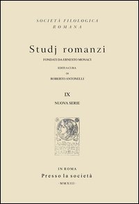 Studj romanzi. Nuova serie