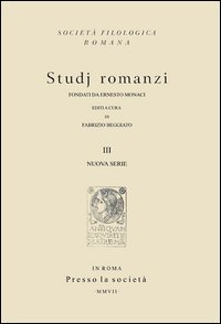 Studj romanzi. Nuova serie