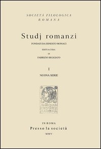 Studj romanzi. Nuova serie