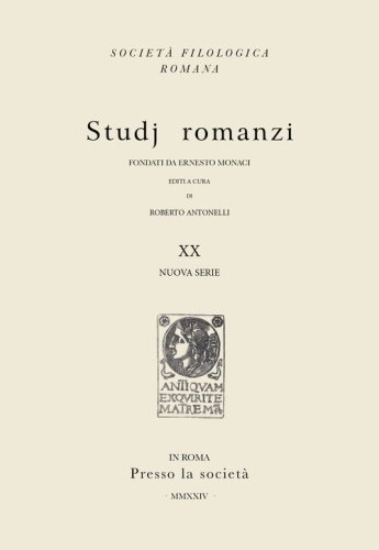 Studj romanzi. Nuova serie